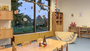 Raum der Kita Kleine Riesen Magdeburg
