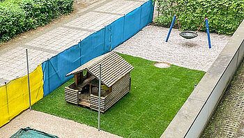 Kita Little Giants München Ramersdorf Neuperlach - Spielplatz