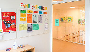 Familienzentrum Münster Angelmodde - Eingang