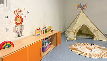 Raum der Kita Kleine Riesen Magdeburg