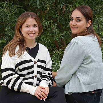 Anika Urbahn, Deputy Daycare Centre Manager & Sanaz Amani, Daycare Centre Manager